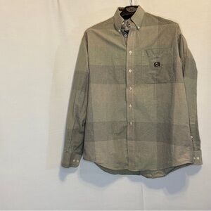 Men's Green Checkered Shirt